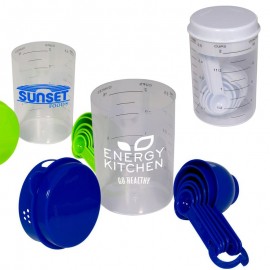 Measuring Cup Set with Logo  Measuring Cup Set with Logo