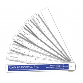 Logo Branded Architect & Engineering Ruler Packet