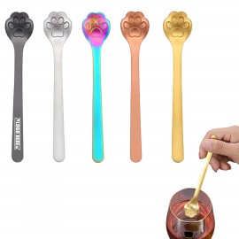 Cat Paw Shaped Spoon with Logo