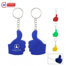Promotional Thumb Keychain Tape Measure