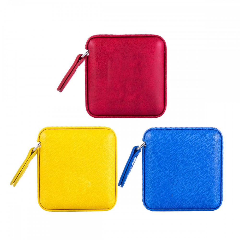Leather Sewing Square Tape Measure with Logo Leather Sewing Square Tape Measure with Logo