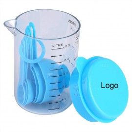 Logo Branded Measuring Cup Set & Spoon Set  Logo Branded Measuring Cup Set & Spoon Set