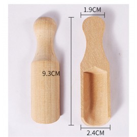 #1 Measuring Spoons Wood Spoons Wood Tea Spoons Milk Powder Spoons with Logo