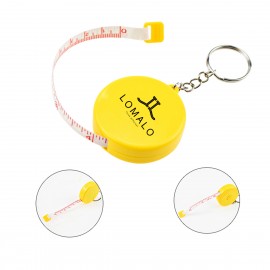 Promotional Cartoon Keychain Tape Measure (Economy Shipping)