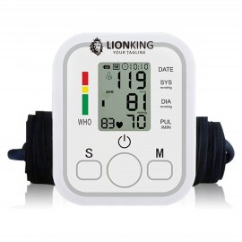 Arm Blood Pressure Monitor with Cuff with Logo