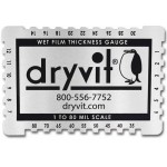 Customized 1-80 Mils/25-2032 Microns 4CP Wet Film Thickness Gauge