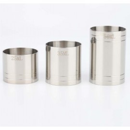 Stainless Steel Measuring Cup Jigger with Logo  Stainless Steel Measuring Cup Jigger with Logo