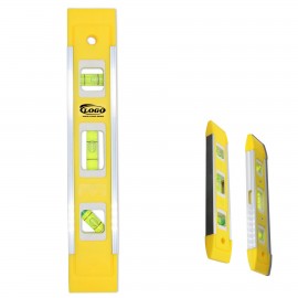 Custom Magnetic 9-Inch Torpedo Level With 45/90/180 Bubbles