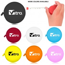 Round Leather Measuring Tape with Logo  Round Leather Measuring Tape with Logo