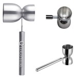 Customized 1Oz/0.5Oz Double Measuring Cup W/ Handle