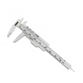 Stock 3" Or 80 mm Caliper Ruler with Logo
