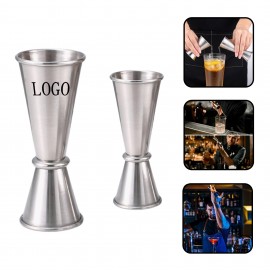 Customized 1oz/1.7oz Dual-End Stainless Steel Jigger