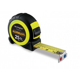 Personalized 25' X 1" Tape measure, acrylic steel blade, magnetic hook, fractional graduations  Personalized 25