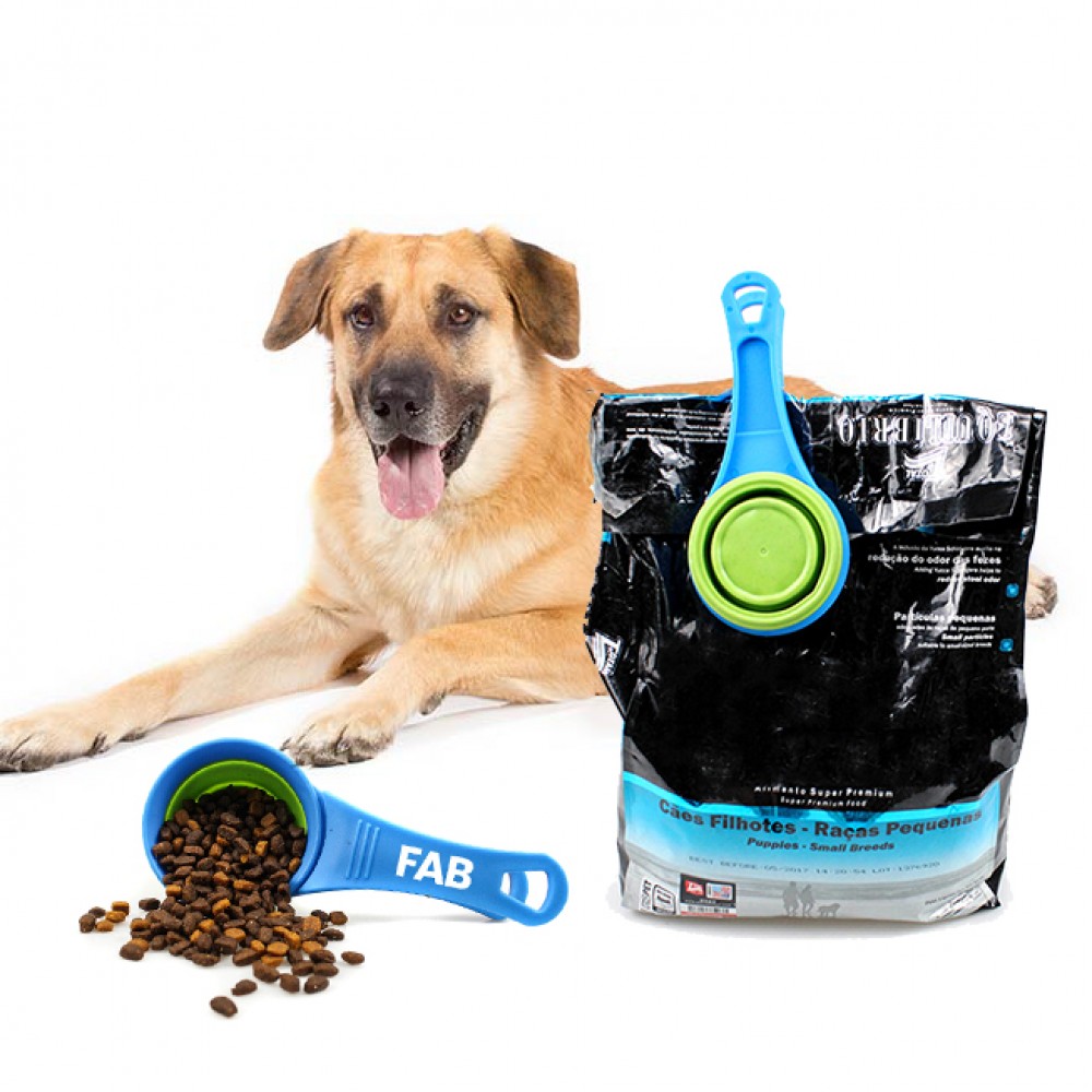Custom Imprinted Folding Portion Cups for Pets Custom Imprinted Folding Portion Cups for Pets
