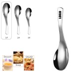6.49 Inch Dessert Coffee Spoon with Logo