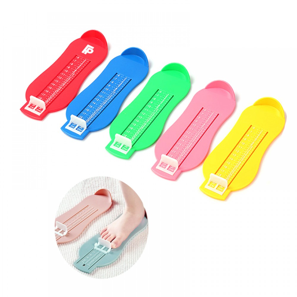 Foot Gauge / Toddler Baby Foot Measure Gauge Custom Imprinted Foot Gauge / Toddler Baby Foot Measure Gauge Custom Imprinted