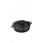 Lodge 2 Qt Cast Iron Dutch Oven with Logo