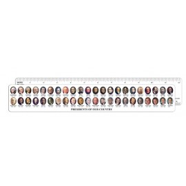 Ruler, 12" Presidents with Logo