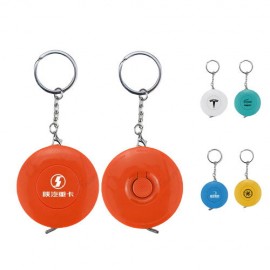 Circular Tape Measure with Logo