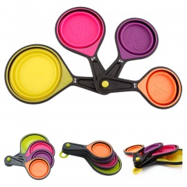 4-Piece Measuring Spoon Set with Logo