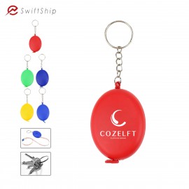 Custom Oval Tape Measure Keychain