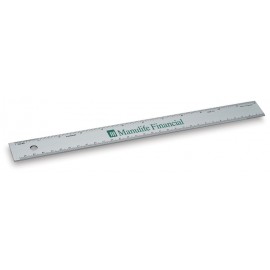 12" Non-Slip Straight Edge Ruler with Logo