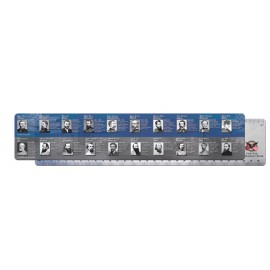 Custom Ruler, 12" Civil War Generals