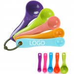 Colored Measuring Spoon Set with Logo