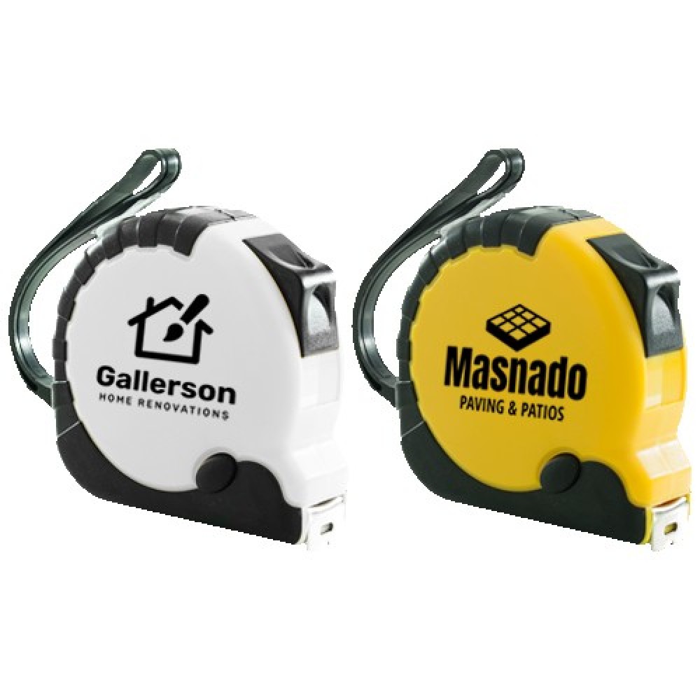 10 ft Heavy Duty Tape Measure with Wrist Band with Logo