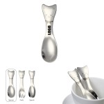Personalized Cat Shaped Dessert Coffee Spoon