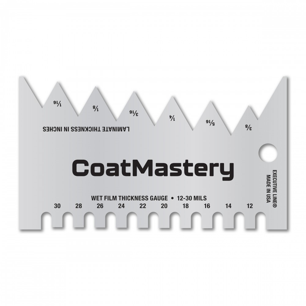 Custom 12-30 Mils/305-762 Microns Metalphoto Wet Film Gauge
