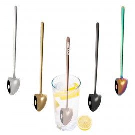 Logo Branded 6.96 Inch Shovel Shaped Spoon  Logo Branded 6.96 Inch Shovel Shaped Spoon