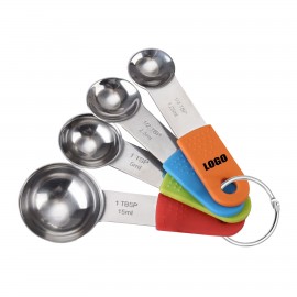 Stainless Steel Measuring Spoons Kits with Logo