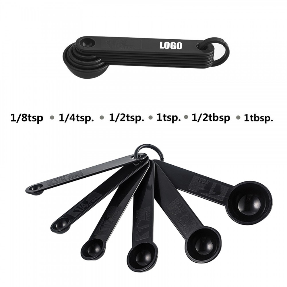6 IN 1 Measuring Spoon with Logo 6 IN 1 Measuring Spoon with Logo
