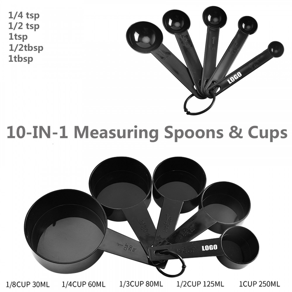 10 IN 1 Measuring Cup And Spoon with Logo 10 IN 1 Measuring Cup And Spoon with Logo
