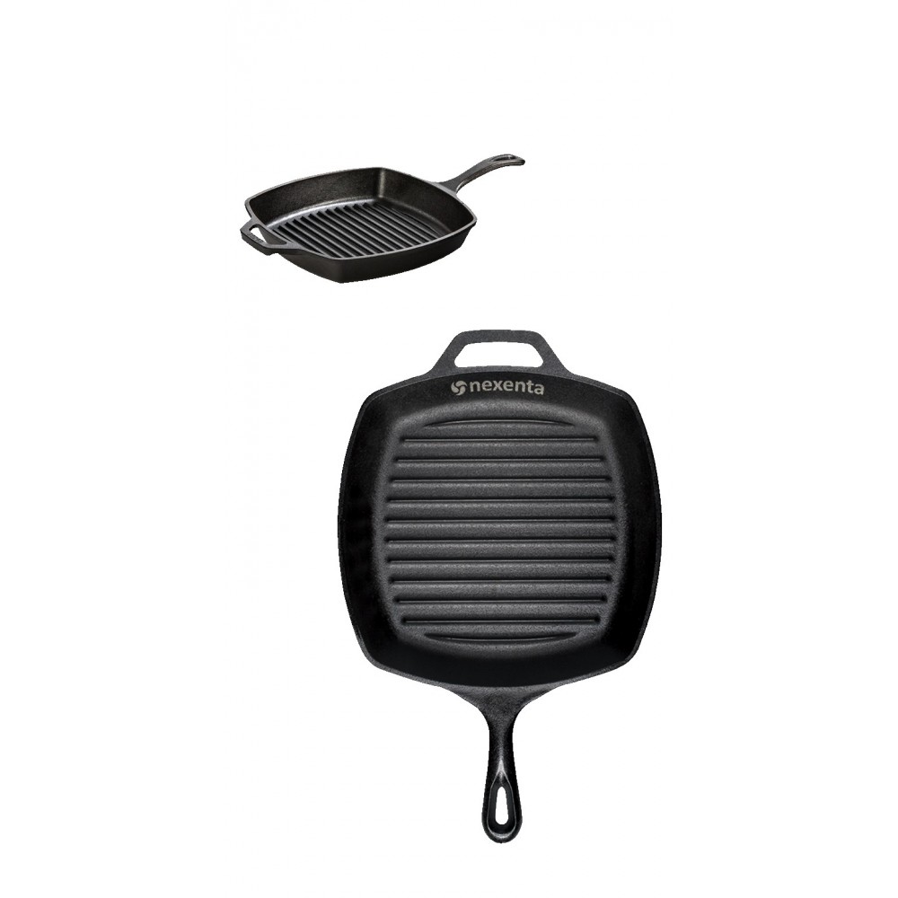 Logo Branded Lodge 10" Square Grill Pan