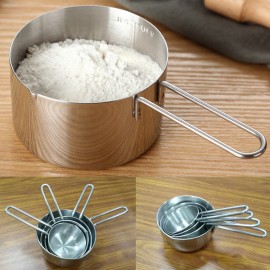 60 Ml Stainless Steel Measuring Cup with Logo