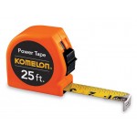 25' Tape measure, acrylic coated steel blade with Logo