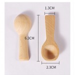 Personalized #5 Measuring Spoons Wood Spoons Wood Tea Spoons Milk Powder Spoons