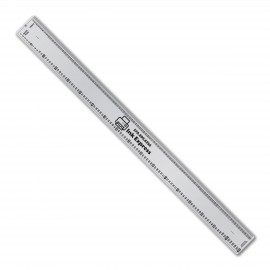 18" Aluminum Ruler with Printing and Publishing Scales with Logo