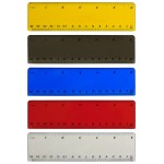 Promotional 6" Translucent Plastic Ruler