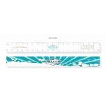 Logo Branded 18" Flexible Vinyl Ruler