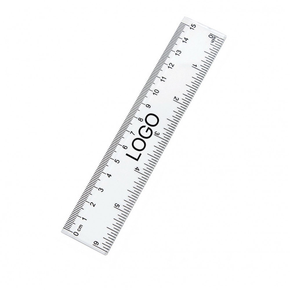 6Inch Transparent Ruler Custom Imprinted 6Inch Transparent Ruler Custom Imprinted