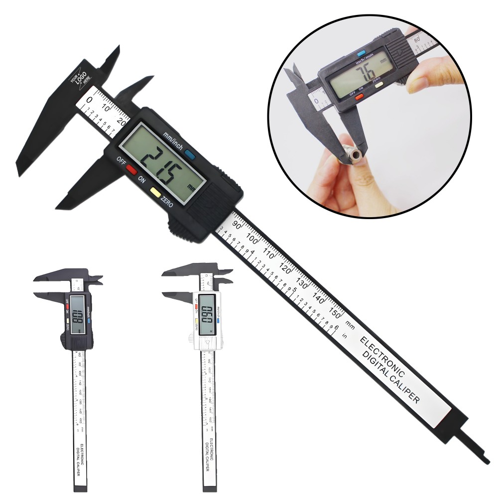 Personalized Precision Digital Caliper with Large LCD Screen for Accurate Household and DIY Measurements