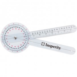 12" Protractor Goniometer with Logo