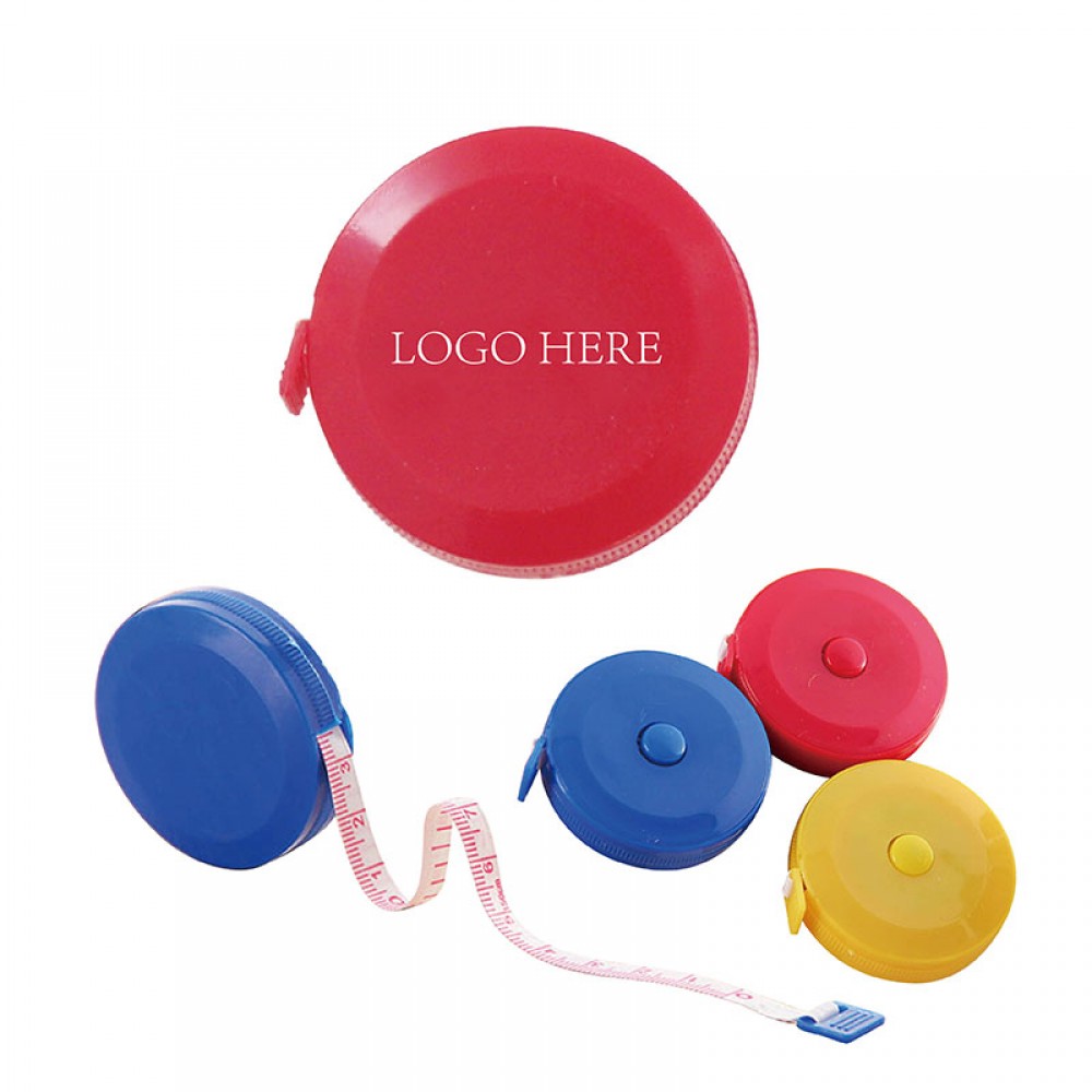 Personalized Automatic Retractable Round Tape Measure
