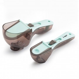 Logo Branded Adjustable Measuring Spoon Set