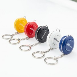 Small Keychain Measuring Tape with Logo  Small Keychain Measuring Tape with Logo