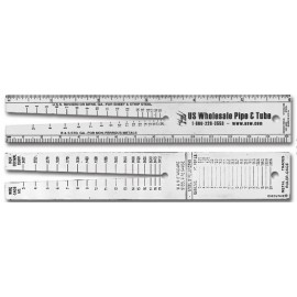 Stainless Steel Wire Gauge 18 to 2 AWG with Logo