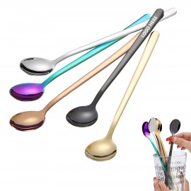 9.25 Inch Spoon With Oval Head with Logo